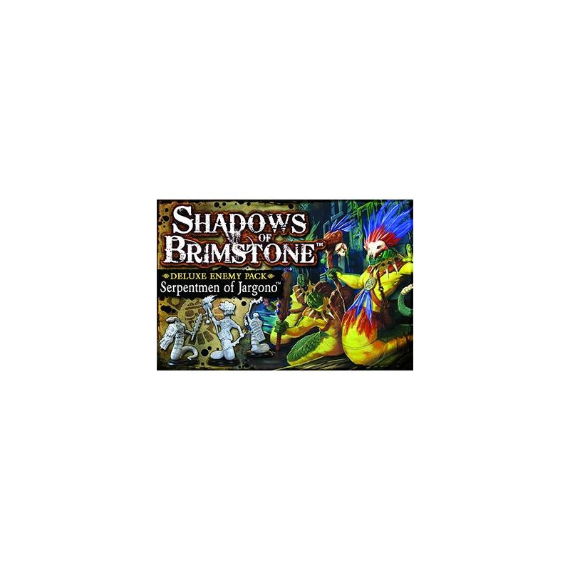Shadows of Brimstone: Deluxe Enemy Pack- Serpentmen of Jargono