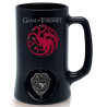 Targaryen Logo Jarra Negra Emblema Giratorio 3D Game Of Thrones