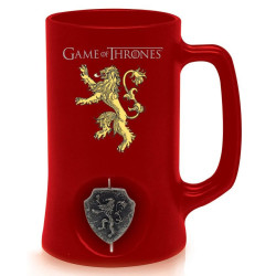 Lannister Logo Jarra Roja Emblema Giratorio 3D Game Of Thrones