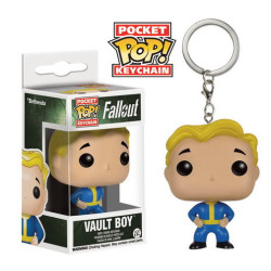 Fallout POP! Llavero vault Boy