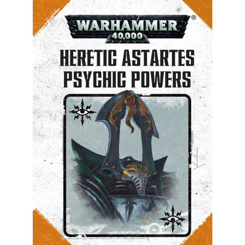 Heretic Astartes Psychic Power Cards (inglés)