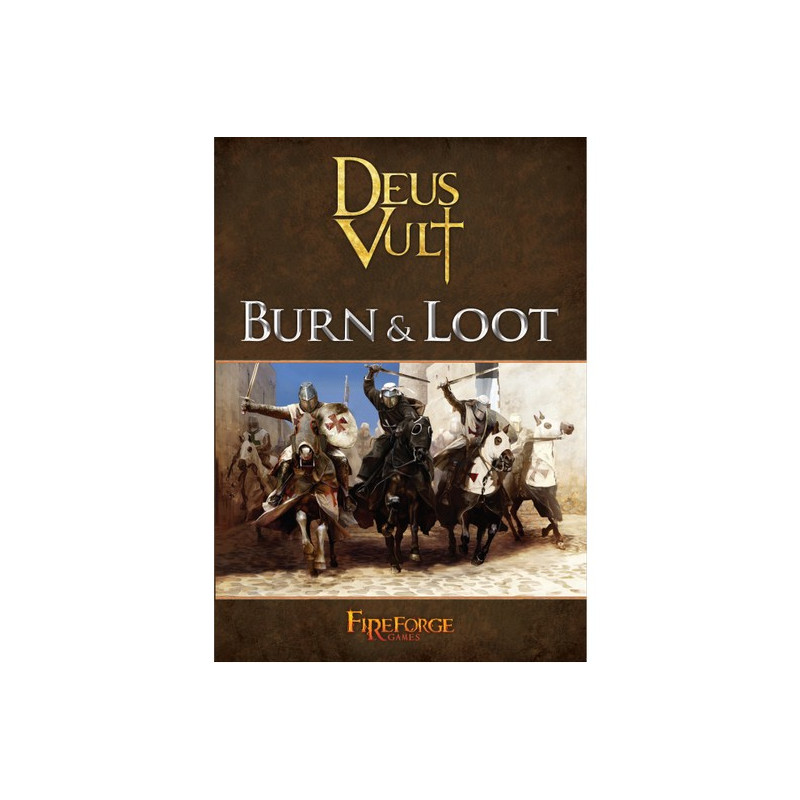 Deus Vult - Burn & Loot (Wargame Rulebook) - 72 PagesPaperback