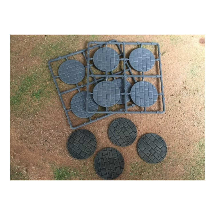 50mm Diameter Paved Effect Bases