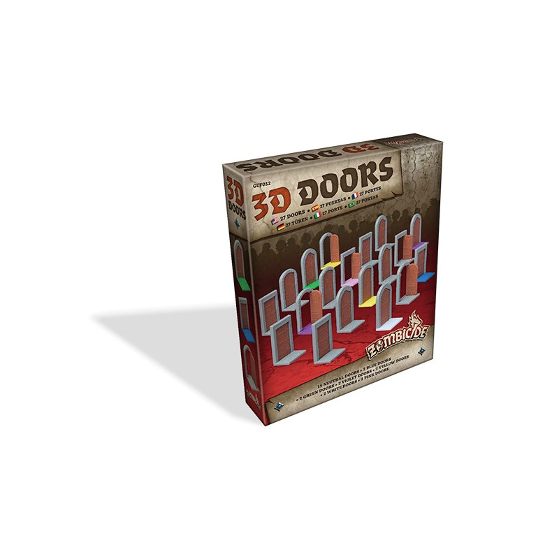 Zombicide Black Plague: 3D Doors Pack