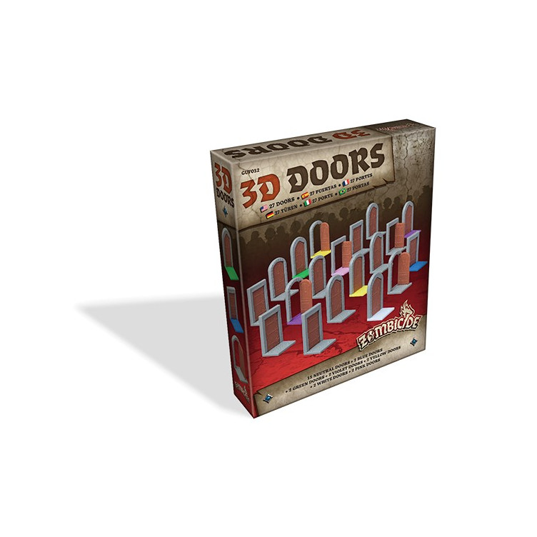 Zombicide Black Plague: 3D Doors Pack
