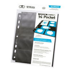 14-Pocket Compact Pages tamaño estándar&mini American Negro (10)
