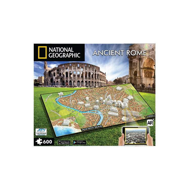 Puzzle National Geographic Civilizaciones Antiguas 4D Roma