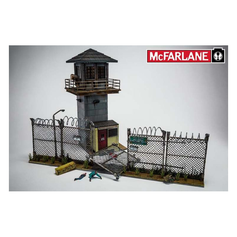 Walking Dead Kit de Construcción Prison Tower & Gate