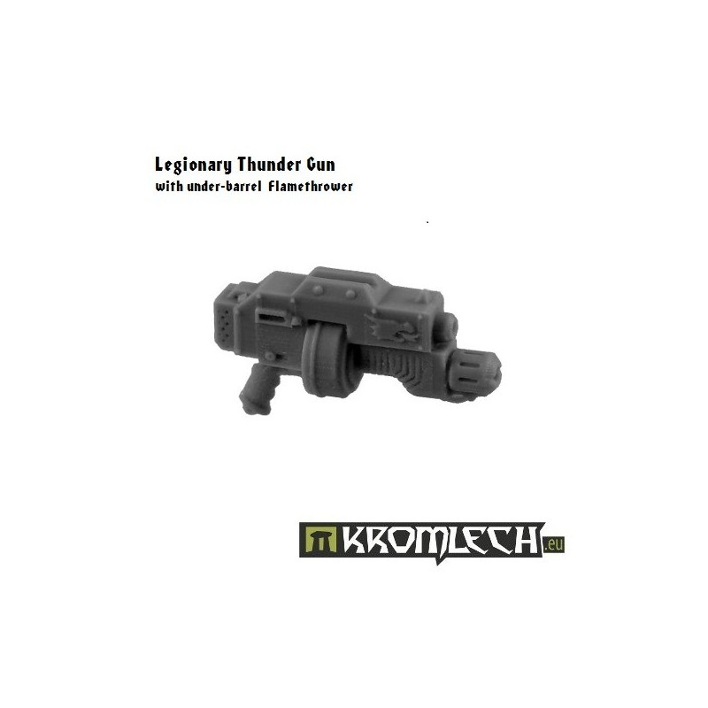 Legionary Thunder Gun with under barrel flamethrower (5)