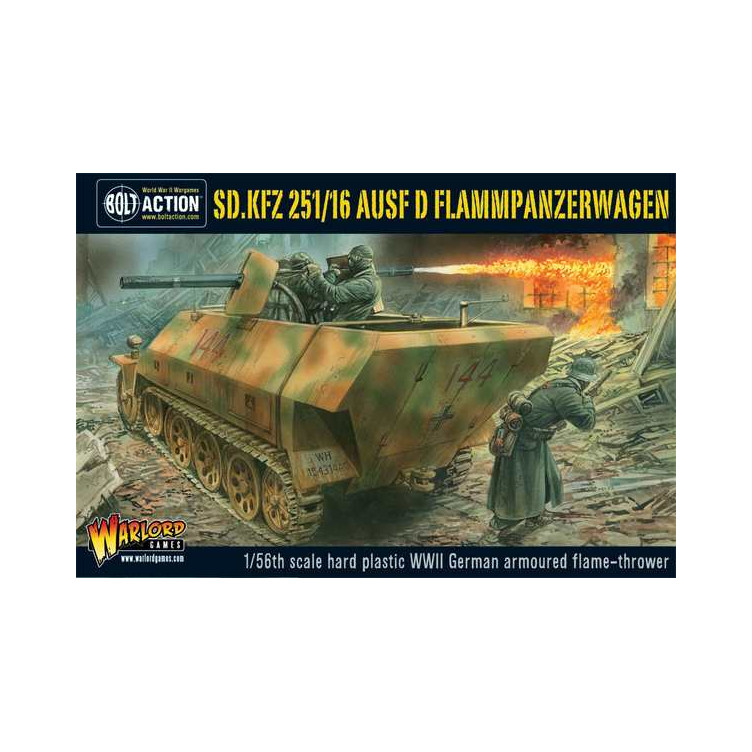 Sd.Kfz 251/16 Flammpanzerwagen Plastic Box Set