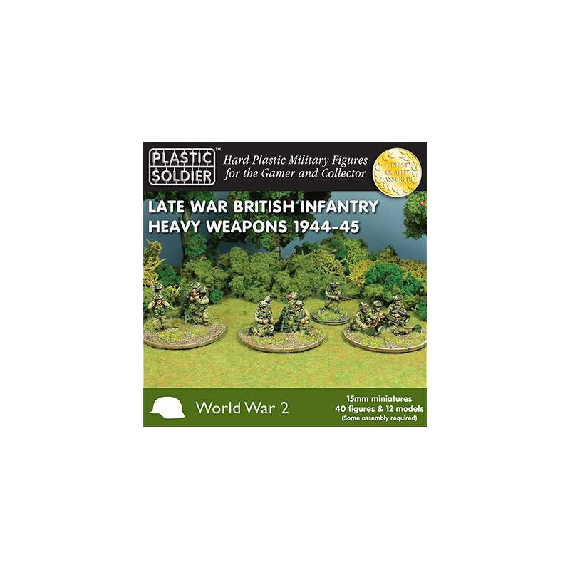 15mm Late War British heavy weapons 1944-45
