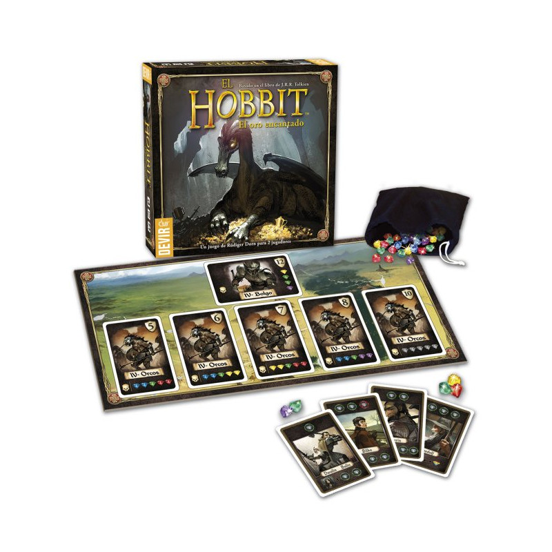 El Hobbit: El oro encantado (El Hobbit 2 jugadores)