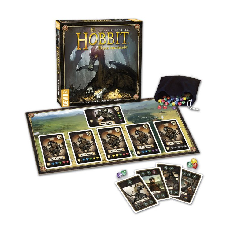 El Hobbit: El oro encantado (El Hobbit 2 jugadores)