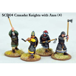 Crusader Knights with Double Handed Wpns (4)