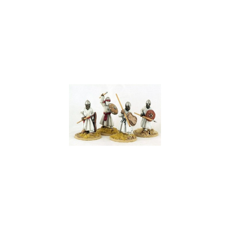 Nubian spearmen, advancing (4)
