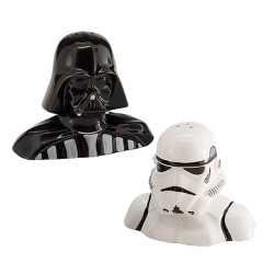 Star Wars Salero y Pimentero Darth Vader y Stormtrooper