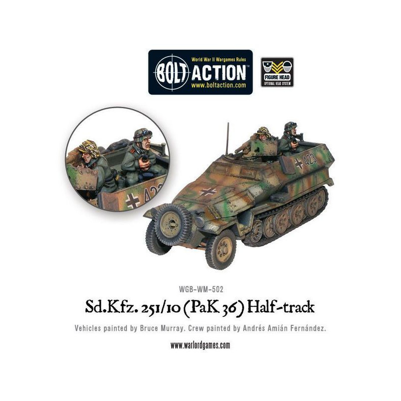 Sd.Kfz 251/10 Pak 36 Half-Track (3.7cmm PaK)