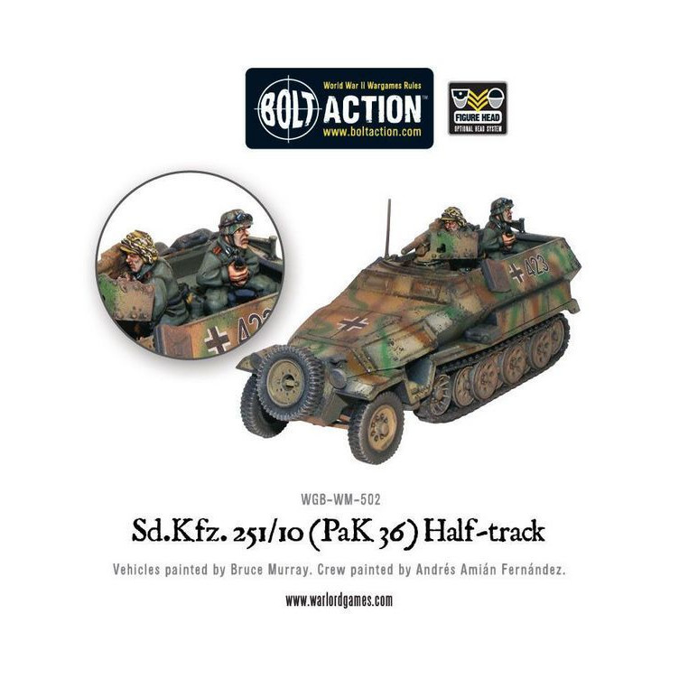 Sd.Kfz 251/10 Pak 36 Half-Track (3.7cmm PaK)