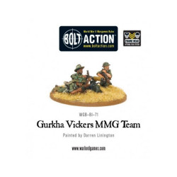 Gurkha Vickers MMG Team