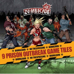 Zombicide: Prison Outbreak Game Tiles