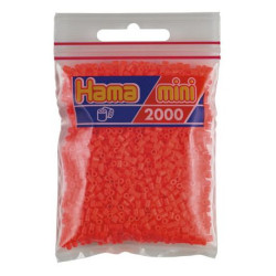 Hama Mini cereza neón 2000 piezas