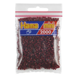 Hama Mini borgoña/caoba 2000 piezas