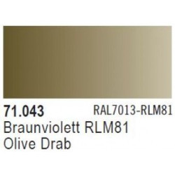 US Verde Oliva (Braunviolett RLM81)