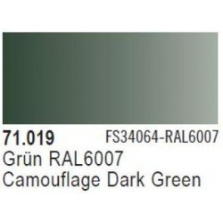 Camuflaje Verde Oscuro (Grun RAL6007)