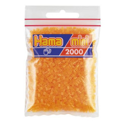 Hama Mini naranja neón 2000 piezas