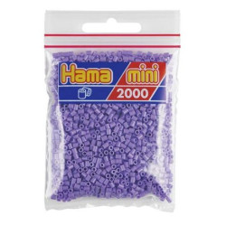 Hama Mini violeta pastel 2000 piezas