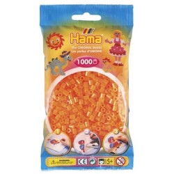 Hama Midi naranja neón 1000 piezas