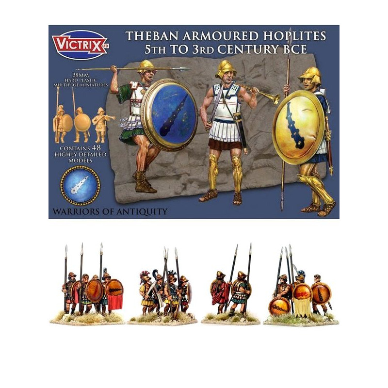 Theban Armpured Hoplites 5th To 3rd Century BCE