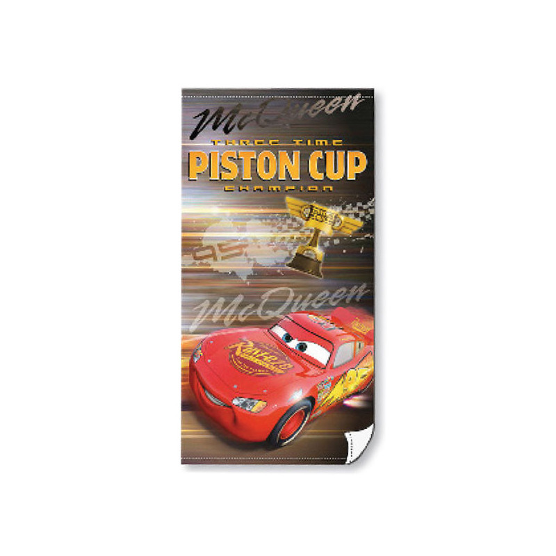 Toalla Piston Cup Rayo McQueen Cars Disney