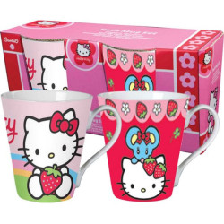 Set 2 tazas Hello Kitty