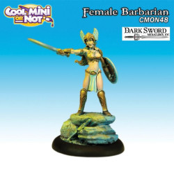 Classic Female Barbarian from Dark Sword