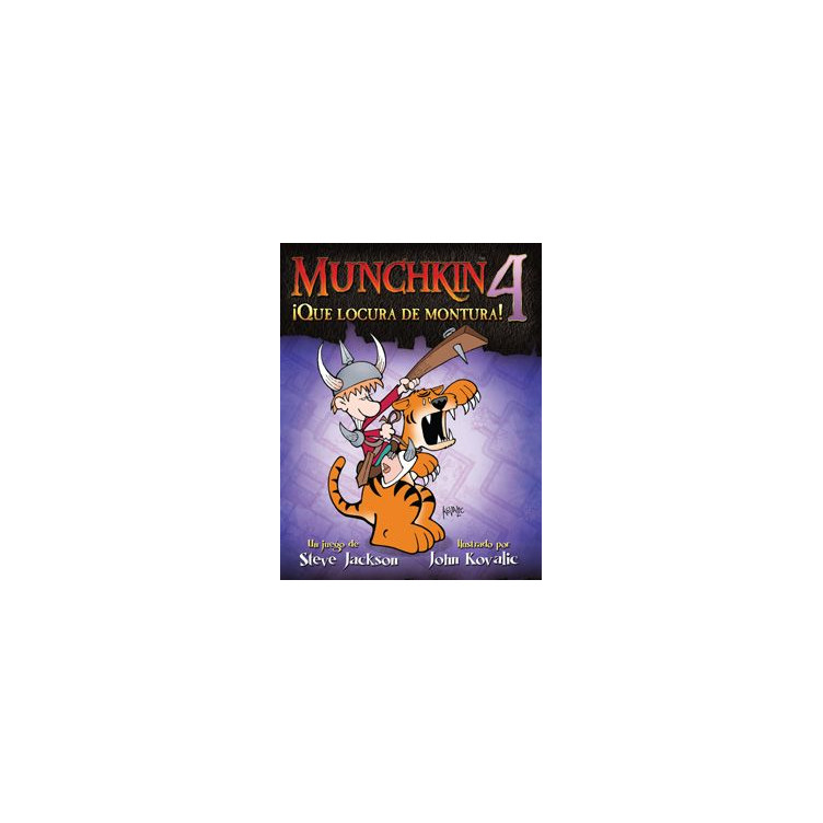 Munchkin 4: ¡Que locura de montura! (Edición revisada)