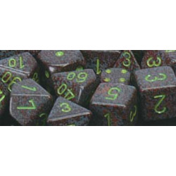 Speckled Polyhedral d10 Set Earth (10 Dice)