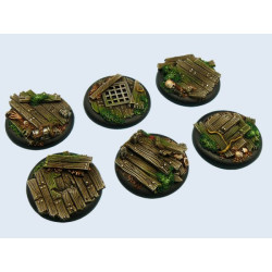 Wood Bases WRound 40 mm (2)