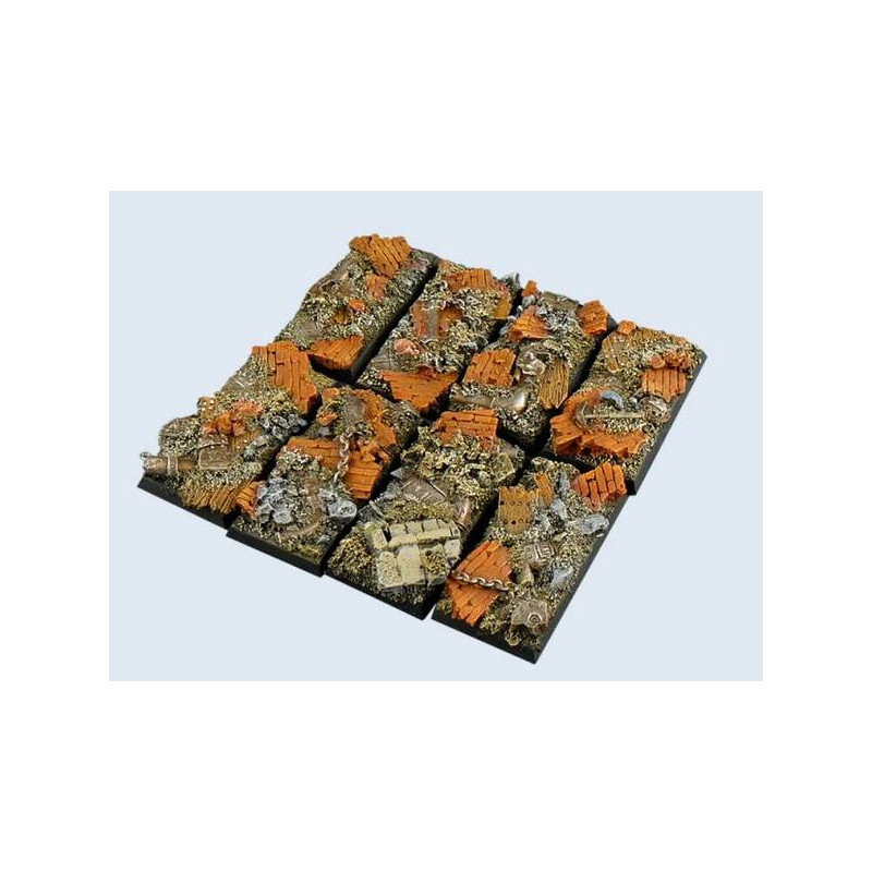 Old Factory Bases Cavalry 25x50 mm (4)