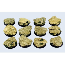 Shale Bases Round 25 mm (5)