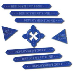 Game Accessories Pack 3 Deployment Zone Marking System