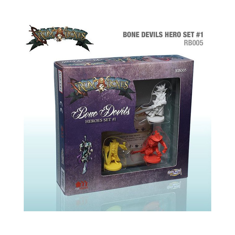 Rum & Bones: Bone Devils Heroes Set 1 (castellano)