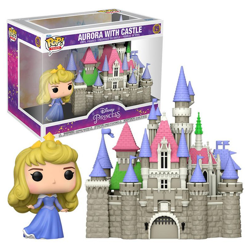 Princesas Disney POP! Town Princess Aurora with Castle