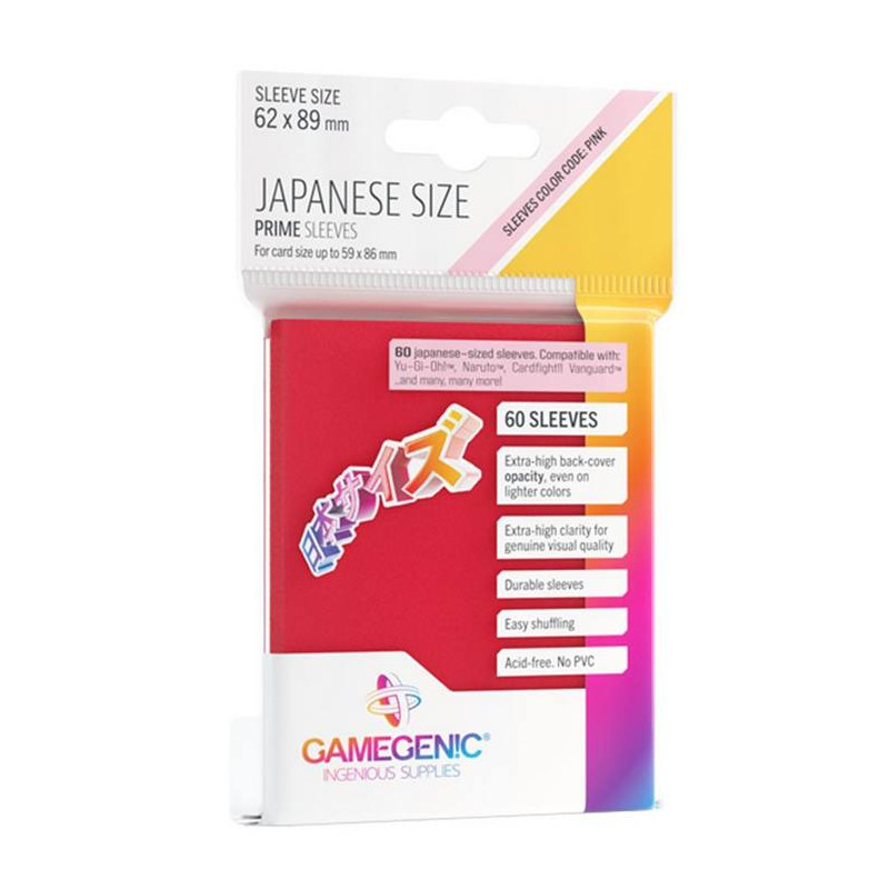 Prime Japanese Sized Sleeves Red