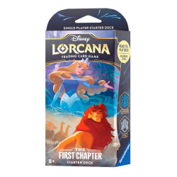 Disney Lorcana: Mazo de inicio Sapphire/Stell
