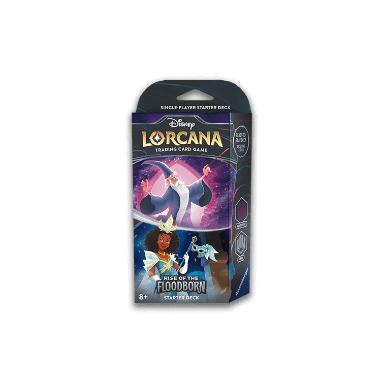 Disney Lorcana: Rise of the Floodborn Starter Merlin and Tiana
