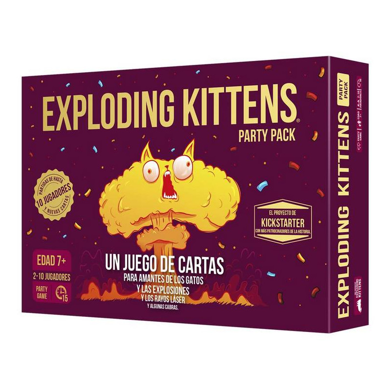 Exploding Kittens Party Pack (Nueva edición)