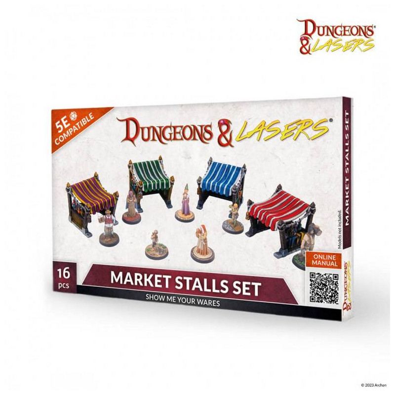 Dungeon & Lasers: Market Stalls Set