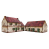 WW2 Normandy Homestead W. Stable (15mm)