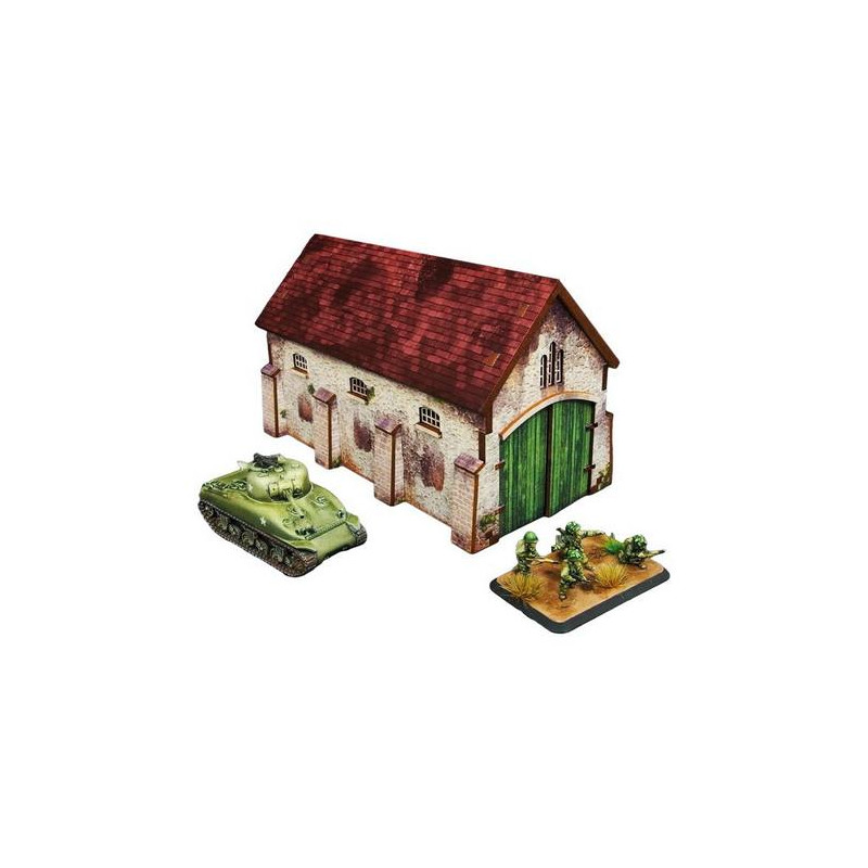 WW2 Normandy Cowshed (15mm)